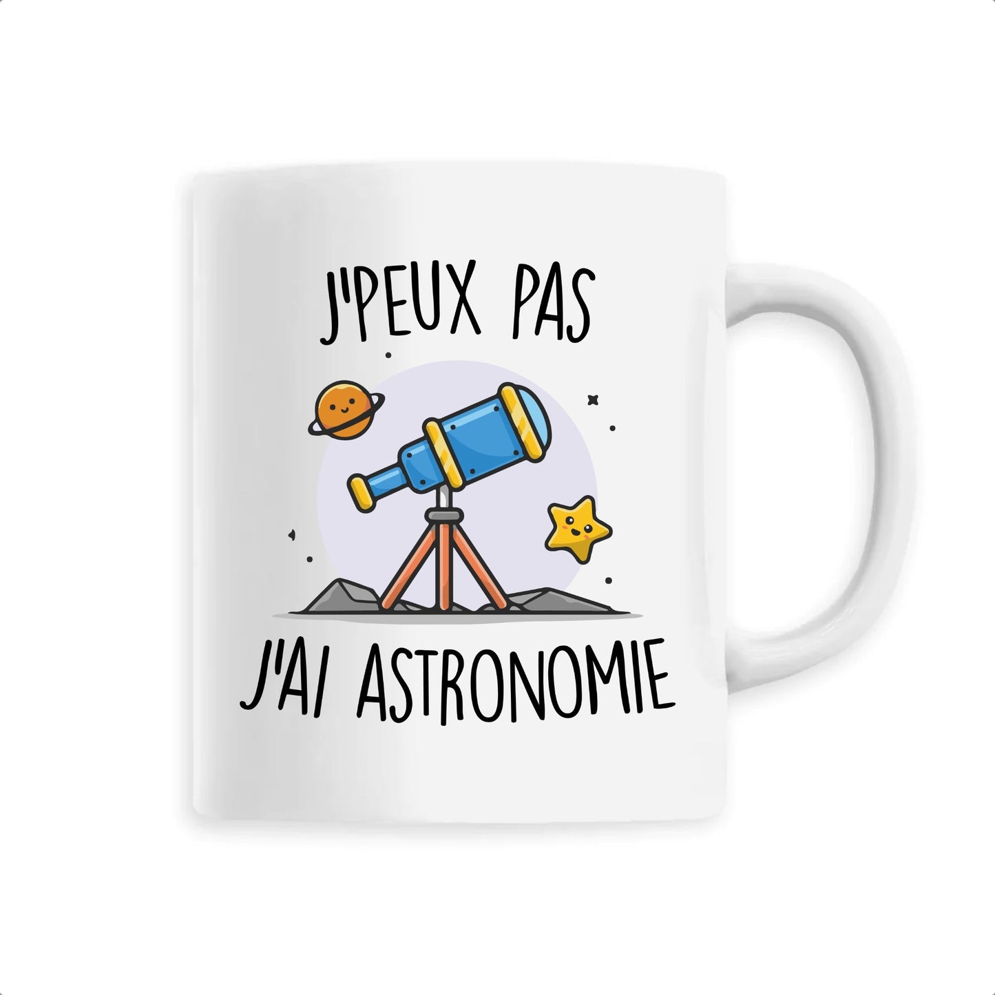 Mug J'peux pas j'ai astronomie