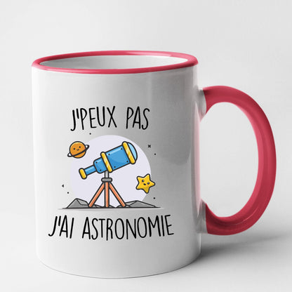 Mug J'peux pas j'ai astronomie