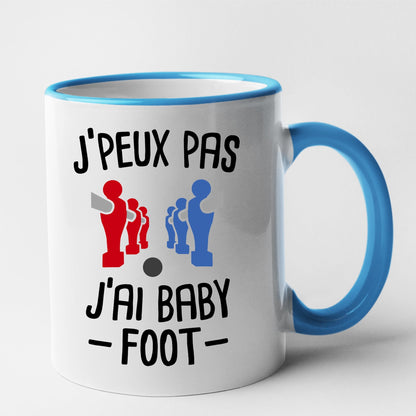 Mug J'peux pas j'ai baby-foot