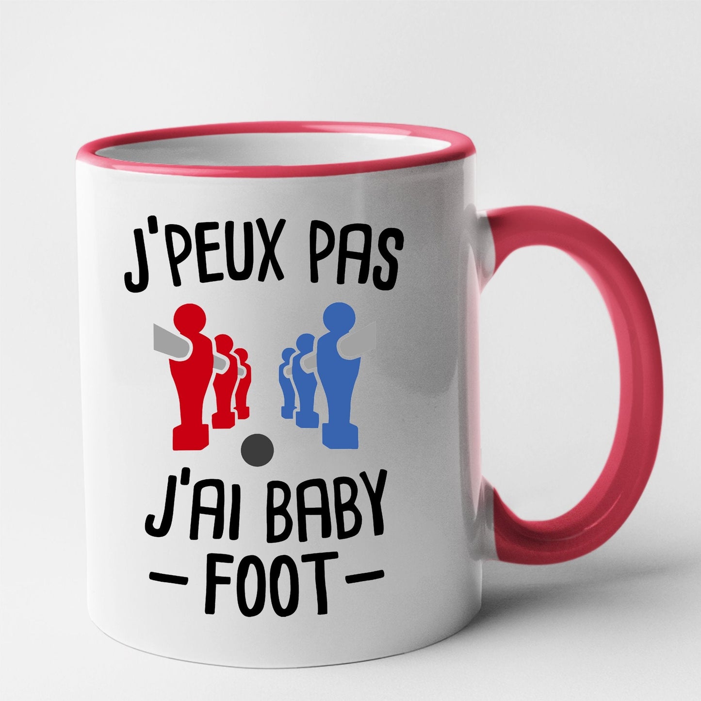 Mug J'peux pas j'ai baby-foot