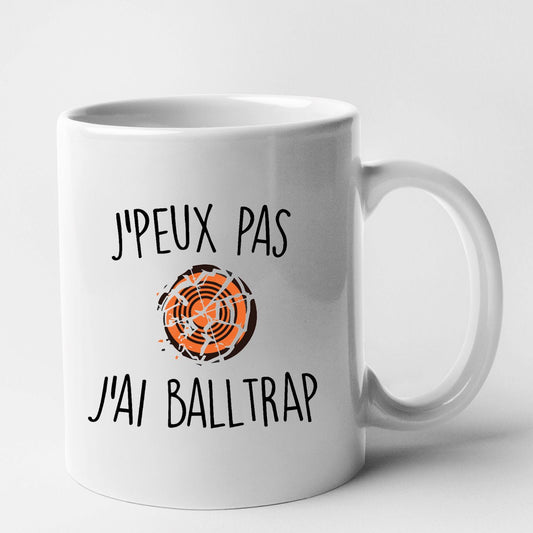 Mug J'peux pas j'ai ball-trap