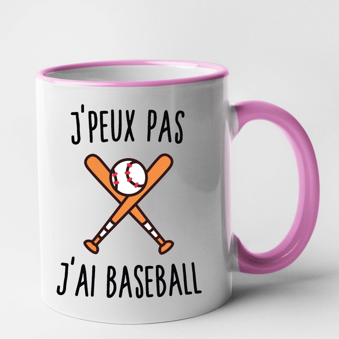 Mug J'peux pas j'ai baseball