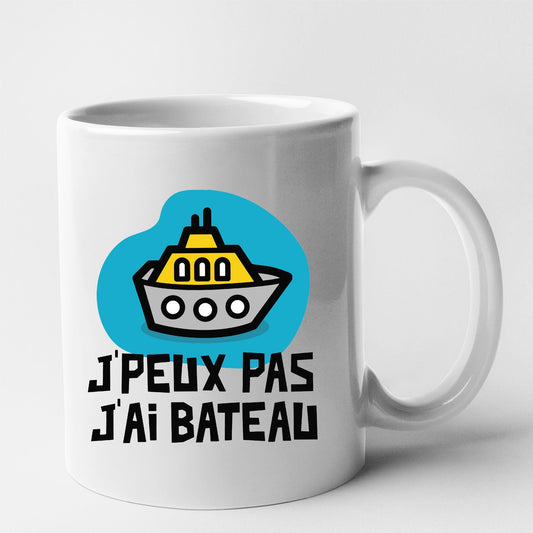 Mug J'peux pas j'ai bateau