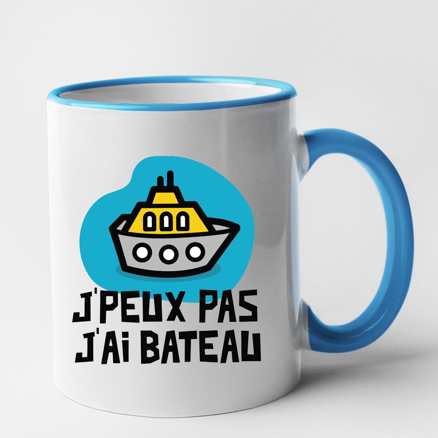 Mug J'peux pas j'ai bateau