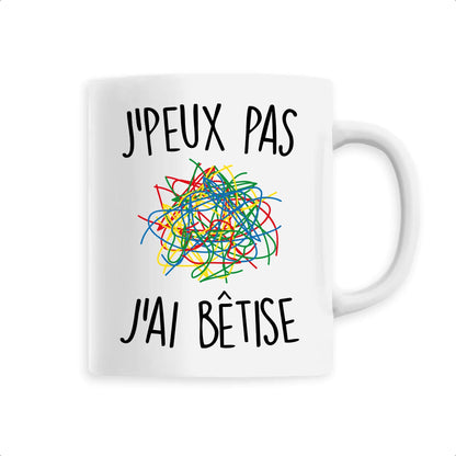 Mug J'peux pas j'ai bêtise