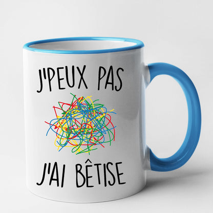 Mug J'peux pas j'ai bêtise