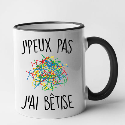 Mug J'peux pas j'ai bêtise