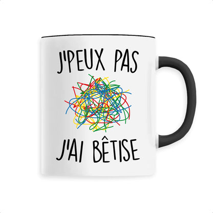 Mug J'peux pas j'ai bêtise