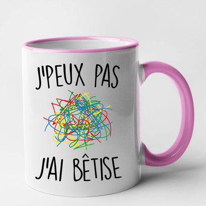 Mug J'peux pas j'ai bêtise