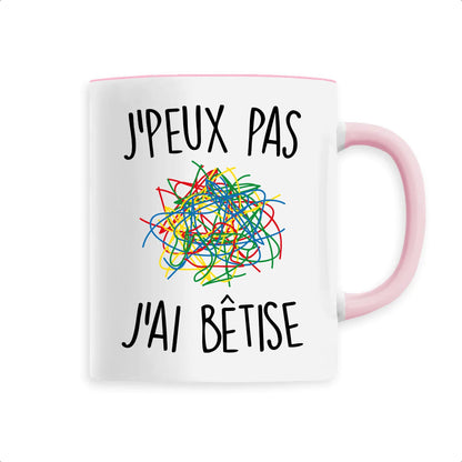 Mug J'peux pas j'ai bêtise