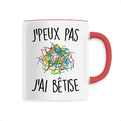 Mug J'peux pas j'ai bêtise