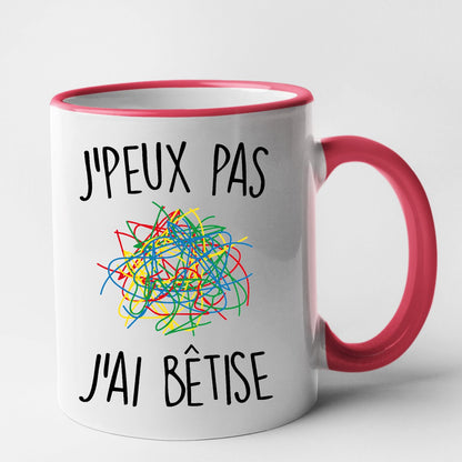 Mug J'peux pas j'ai bêtise