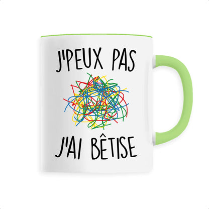 Mug J'peux pas j'ai bêtise