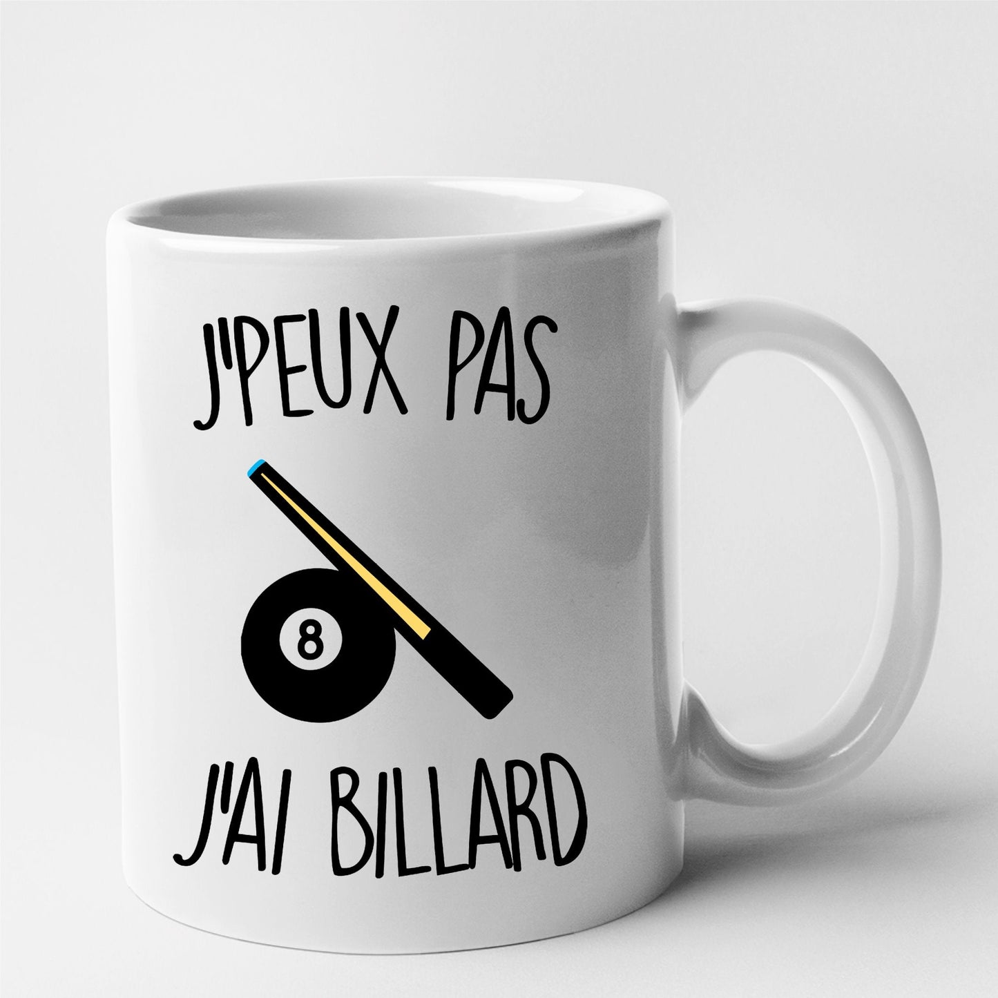 Mug J'peux pas j'ai billard