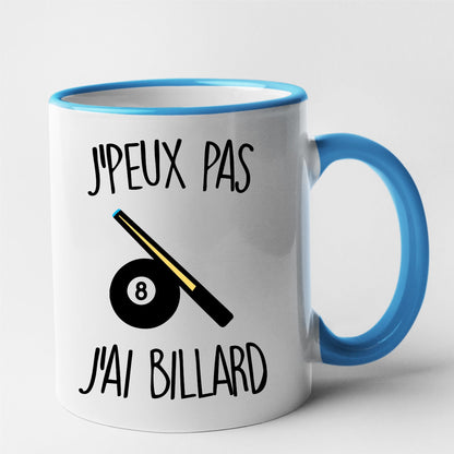 Mug J'peux pas j'ai billard