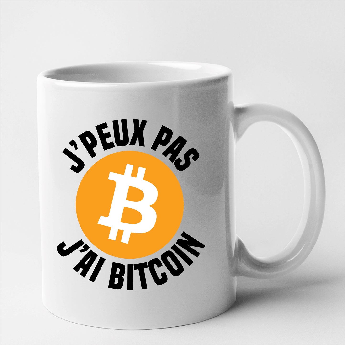 Mug J'peux pas j'ai Bitcoin