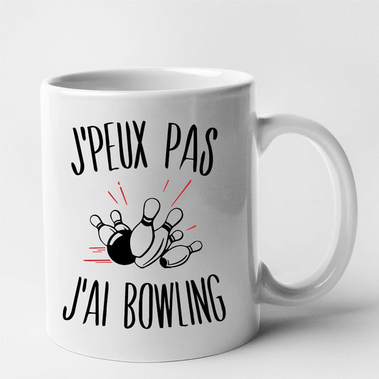 Mug J'peux pas j'ai bowling