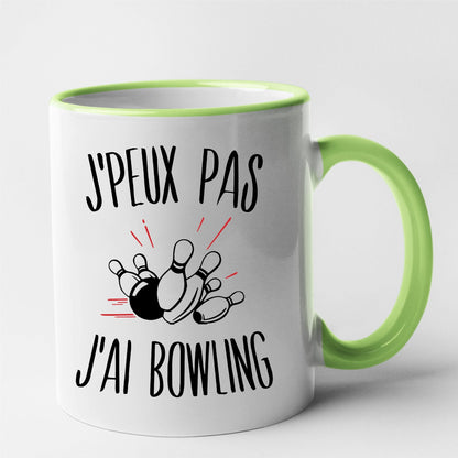 Mug J'peux pas j'ai bowling