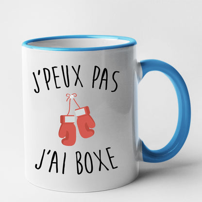 Mug J'peux pas j'ai boxe