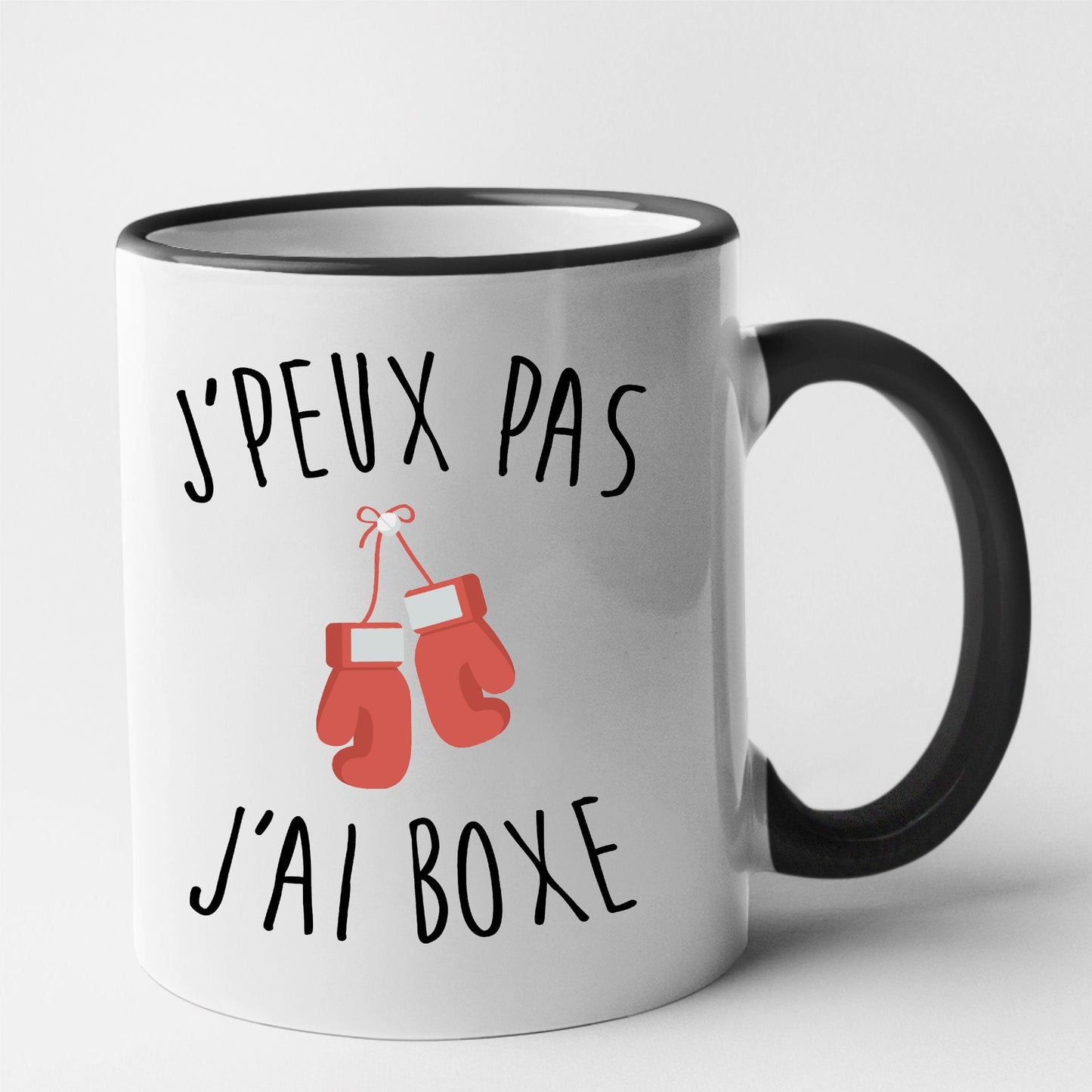 Mug J'peux pas j'ai boxe