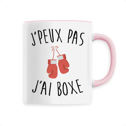 Mug J'peux pas j'ai boxe