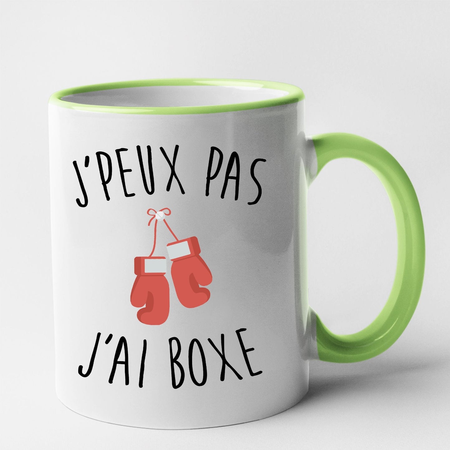 Mug J'peux pas j'ai boxe