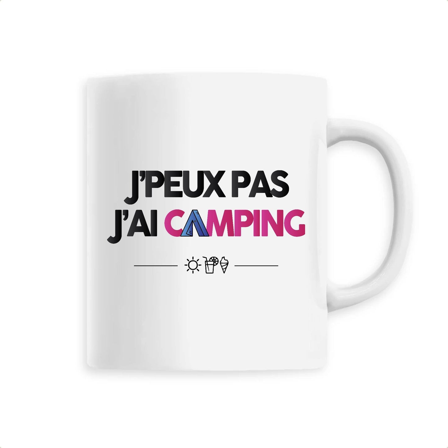 Mug J'peux pas j'ai camping