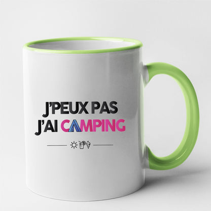 Mug J'peux pas j'ai camping