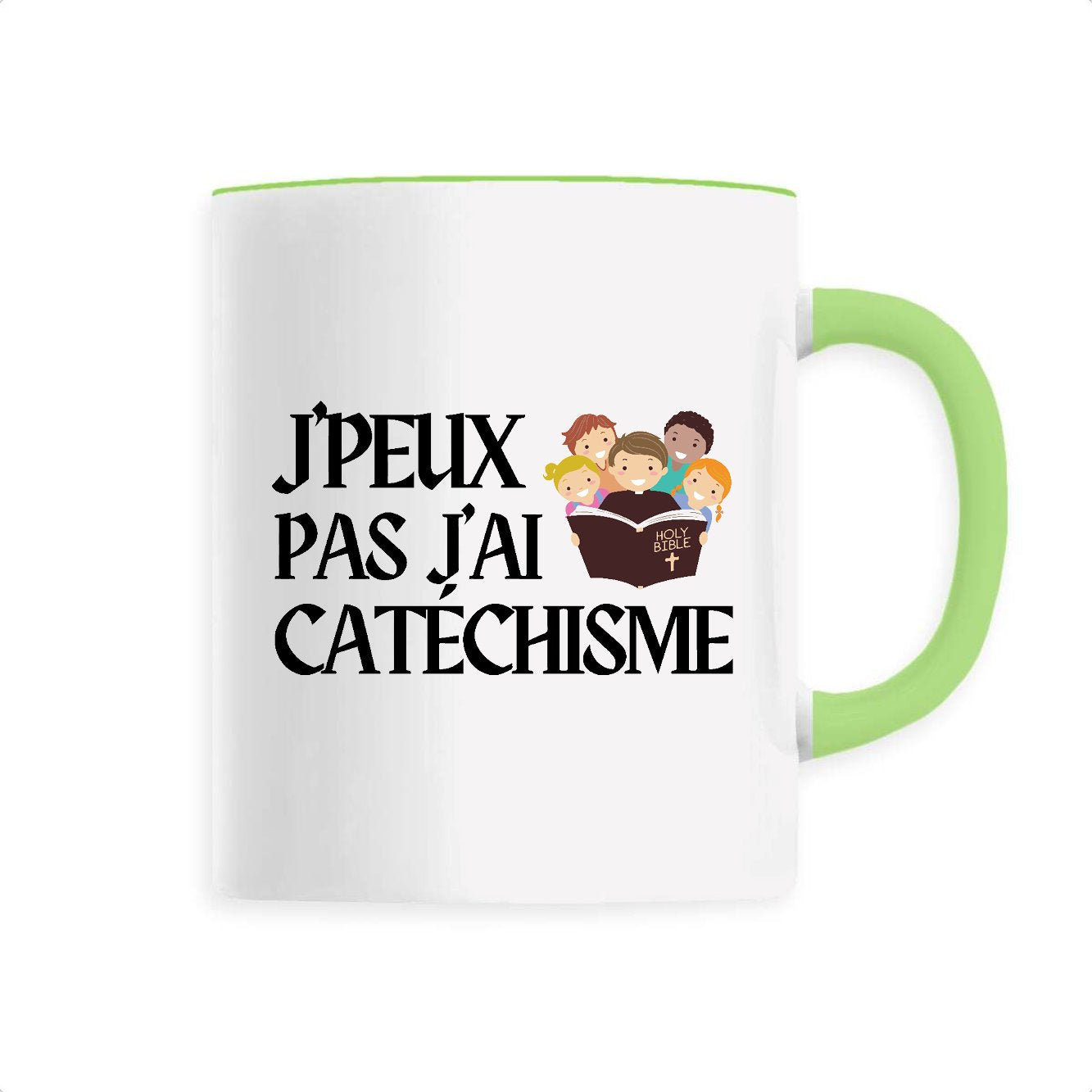 Mug J'peux pas j'ai catéchisme