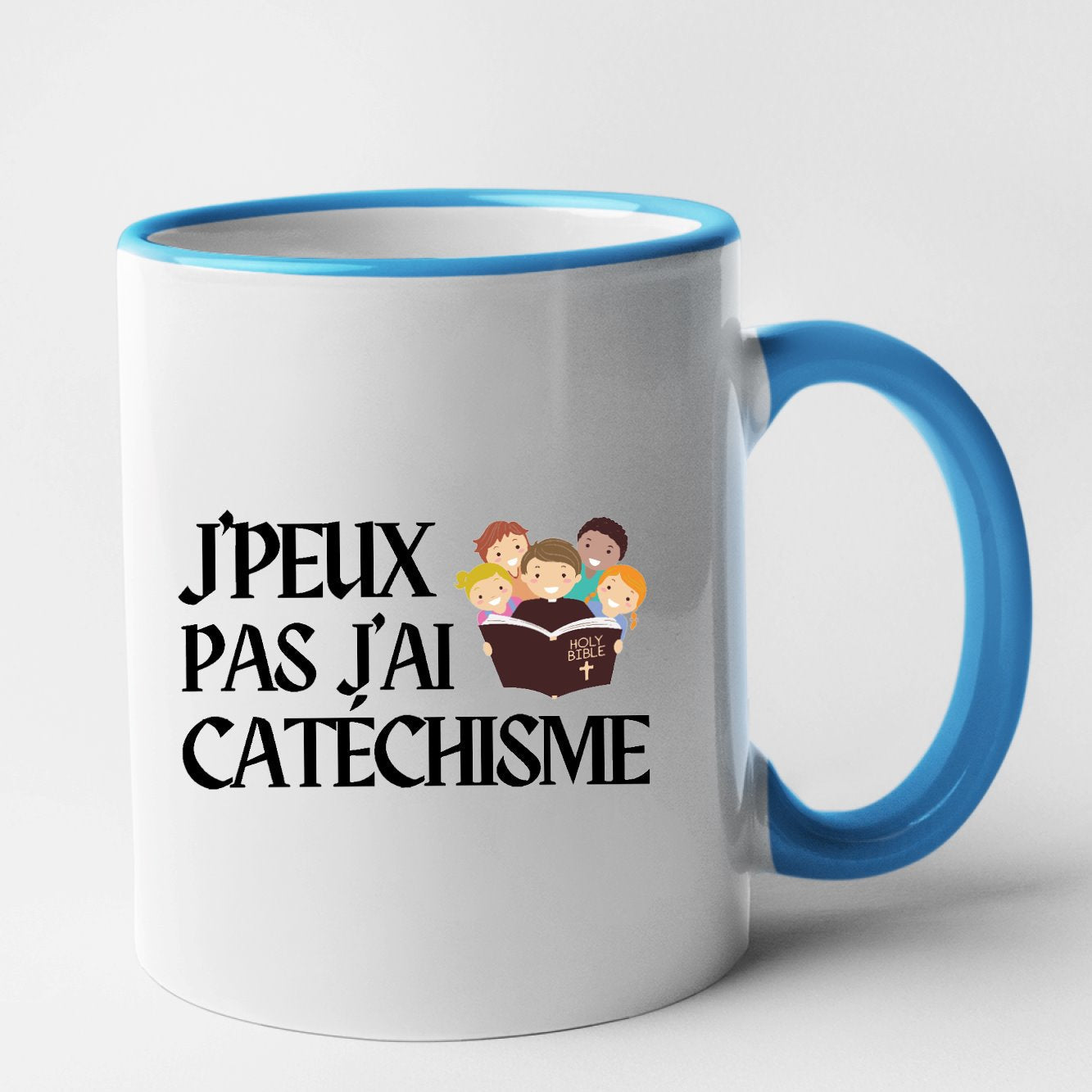 Mug J'peux pas j'ai catéchisme