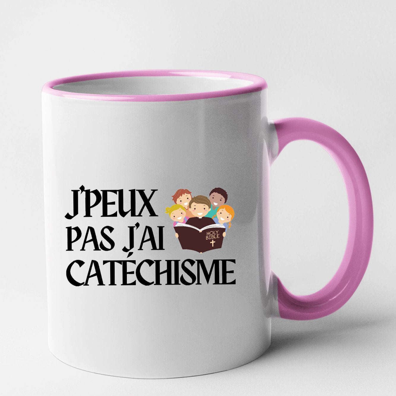 Mug J'peux pas j'ai catéchisme