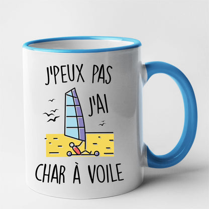 Mug J'peux pas j'ai char à voile