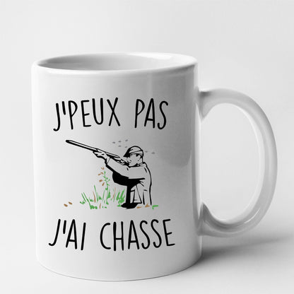 Mug J'peux pas j'ai chasse