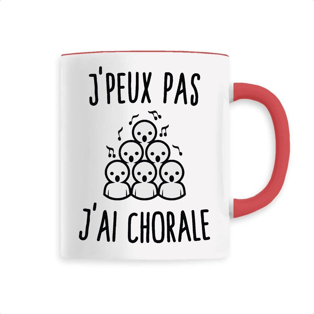 Mug J'peux pas j'ai chorale