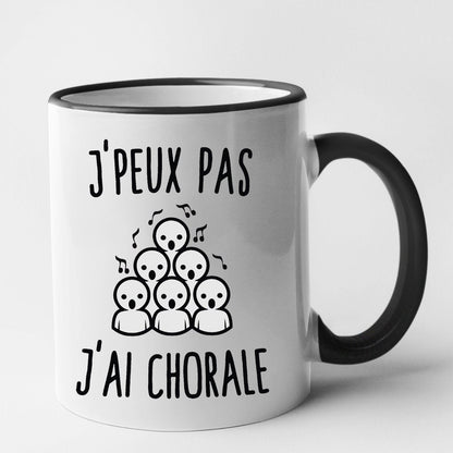 Mug J'peux pas j'ai chorale