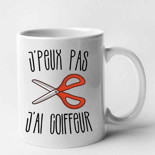 Mug J'peux pas j'ai coiffeur