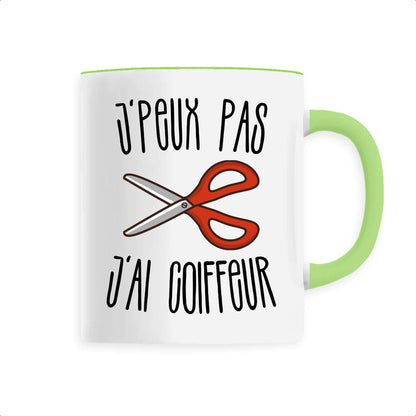 Mug J'peux pas j'ai coiffeur