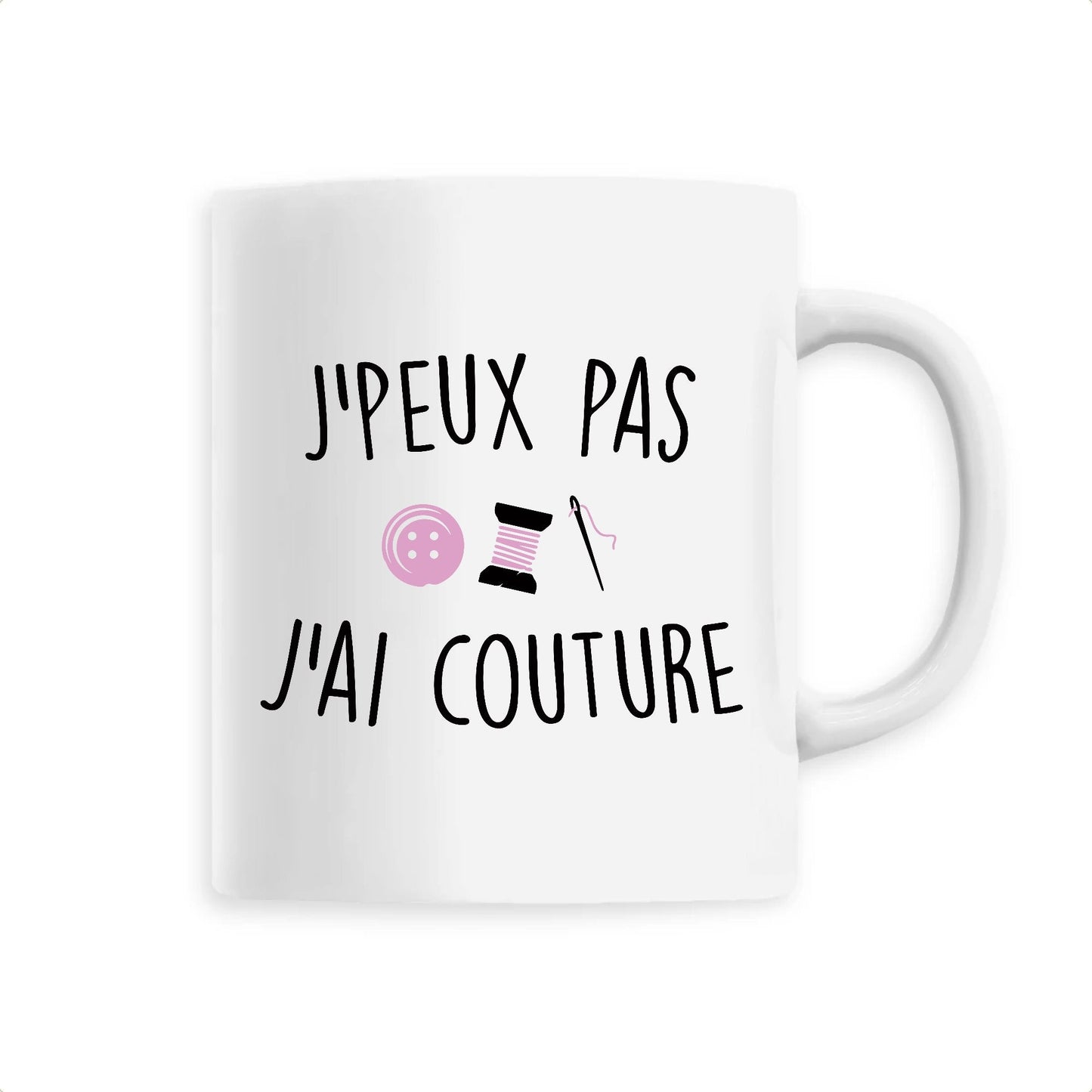 Mug J'peux pas j'ai couture