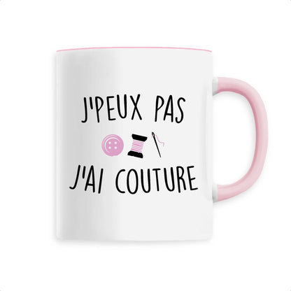 Mug J'peux pas j'ai couture