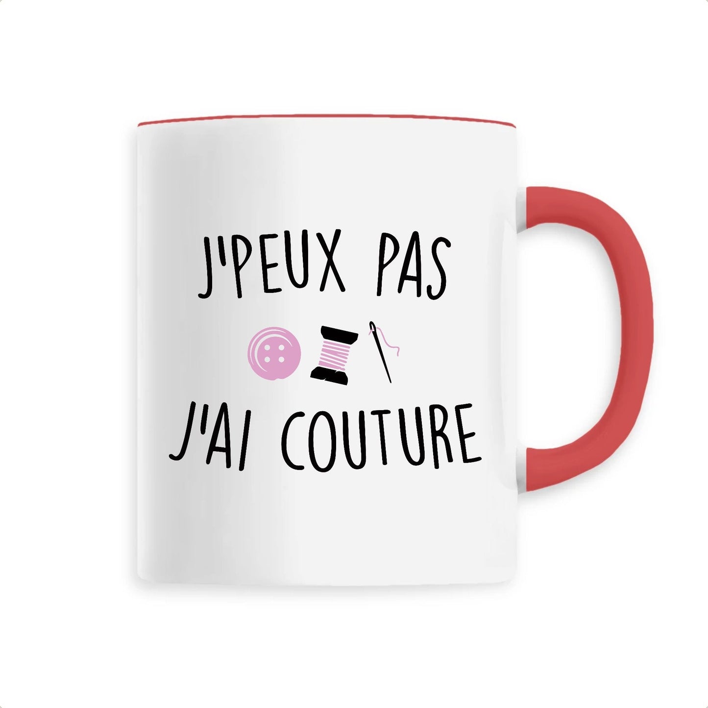 Mug J'peux pas j'ai couture