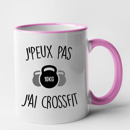 Mug J'peux pas j'ai crossfit