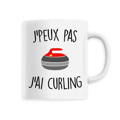 Mug J'peux pas j'ai curling