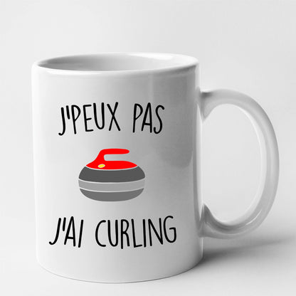 Mug J'peux pas j'ai curling