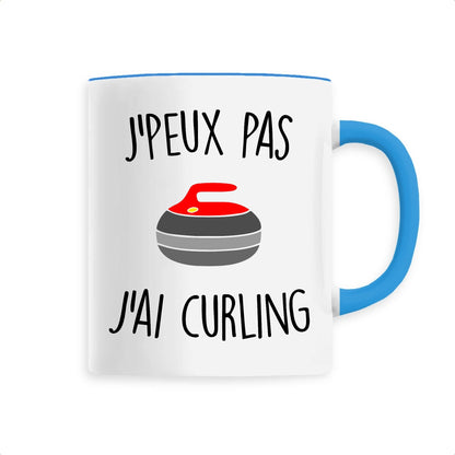 Mug J'peux pas j'ai curling