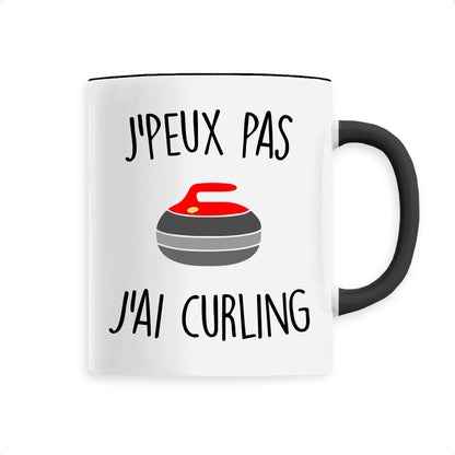 Mug J'peux pas j'ai curling