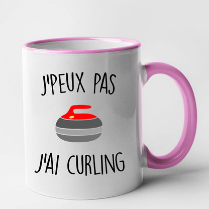 Mug J'peux pas j'ai curling