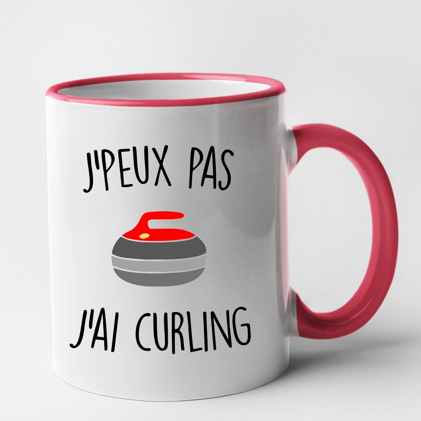 Mug J'peux pas j'ai curling