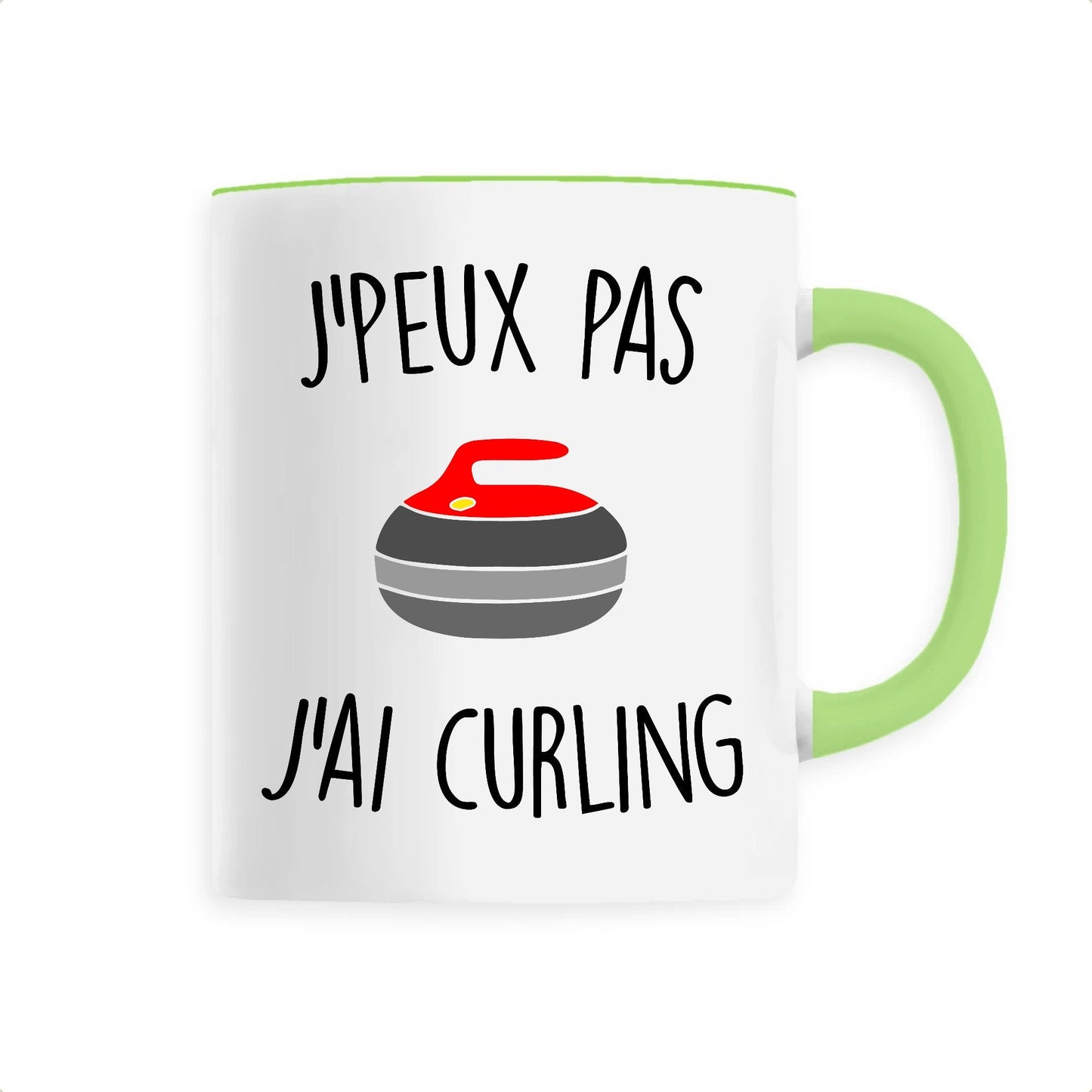 Mug J'peux pas j'ai curling