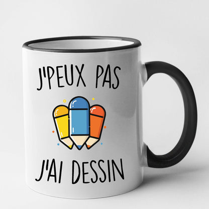 Mug J'peux pas j'ai dessin