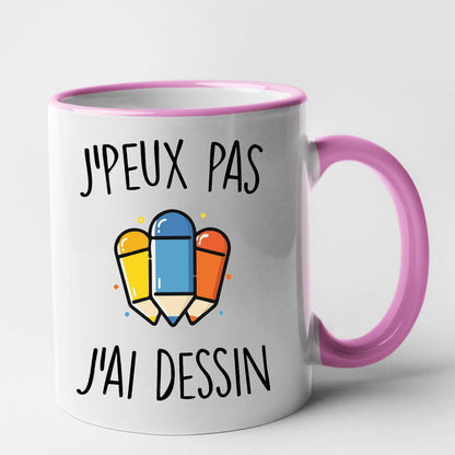 Mug J'peux pas j'ai dessin